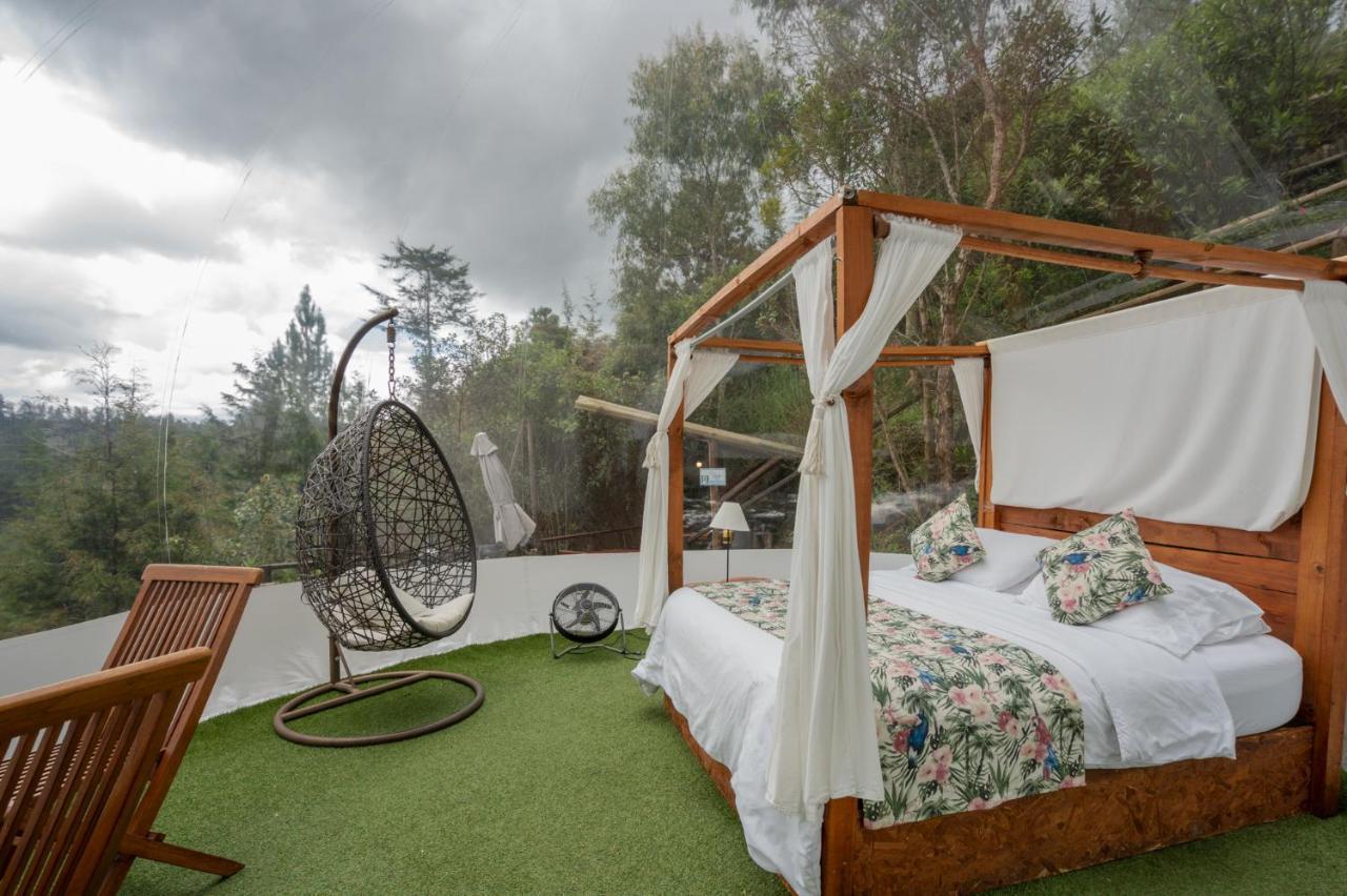BubbleSky Glamping 40 min from Medellin Hotell El Retiro  Eksteriør bilde