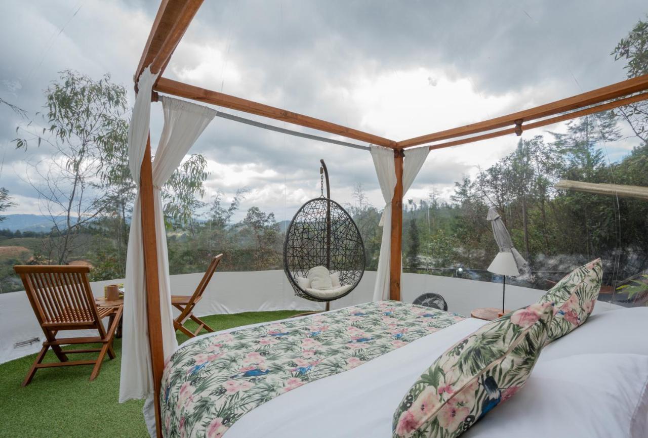 BubbleSky Glamping 40 min from Medellin Hotell El Retiro  Eksteriør bilde
