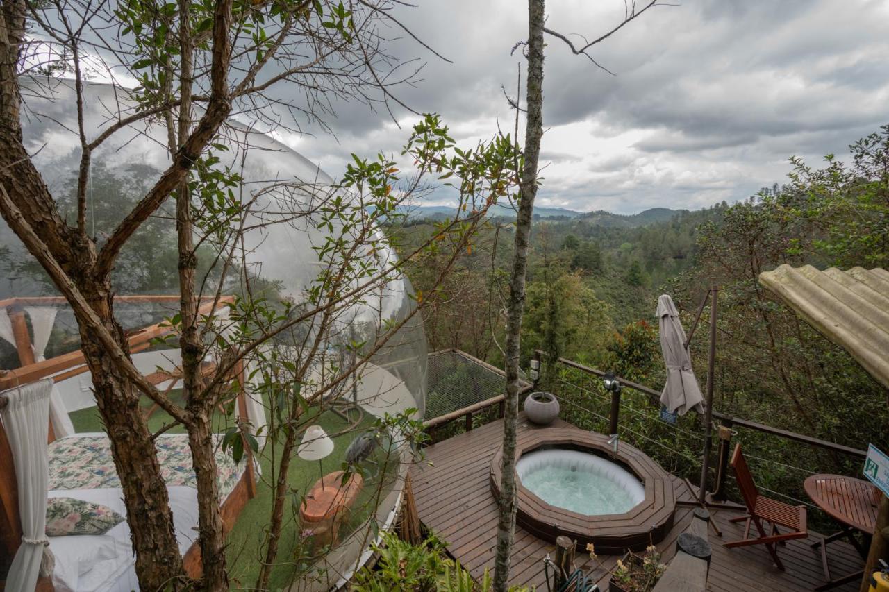 BubbleSky Glamping 40 min from Medellin Hotell El Retiro  Eksteriør bilde