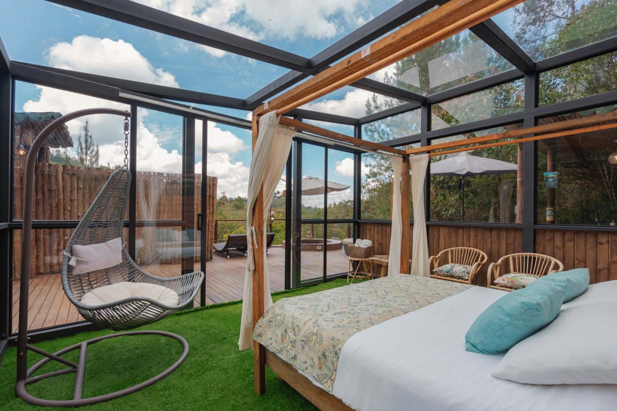 BubbleSky Glamping 40 min from Medellin Hotell El Retiro  Eksteriør bilde