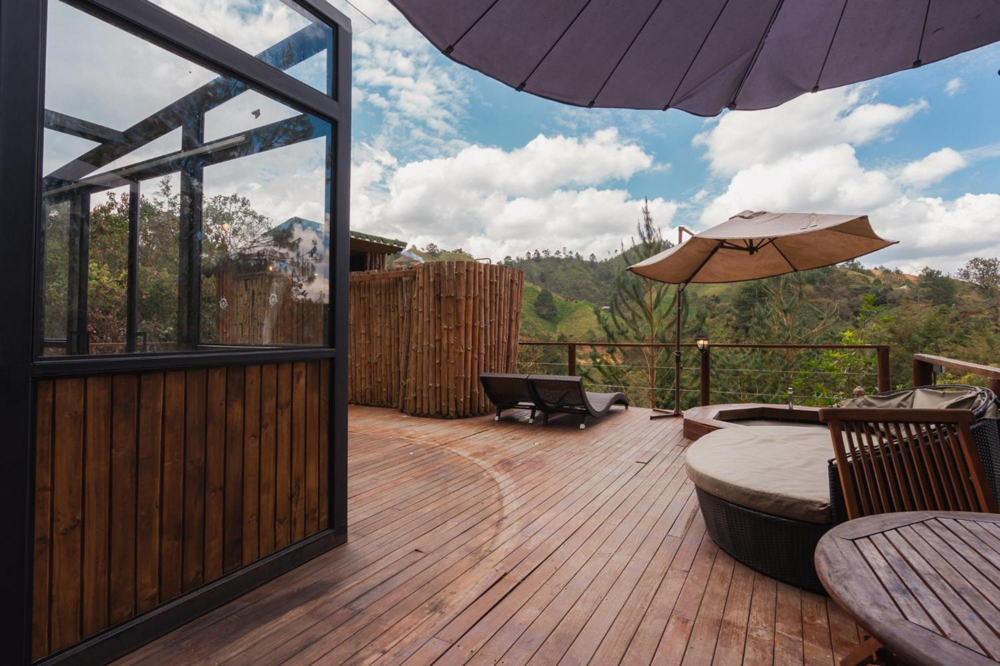 BubbleSky Glamping 40 min from Medellin Hotell El Retiro  Eksteriør bilde