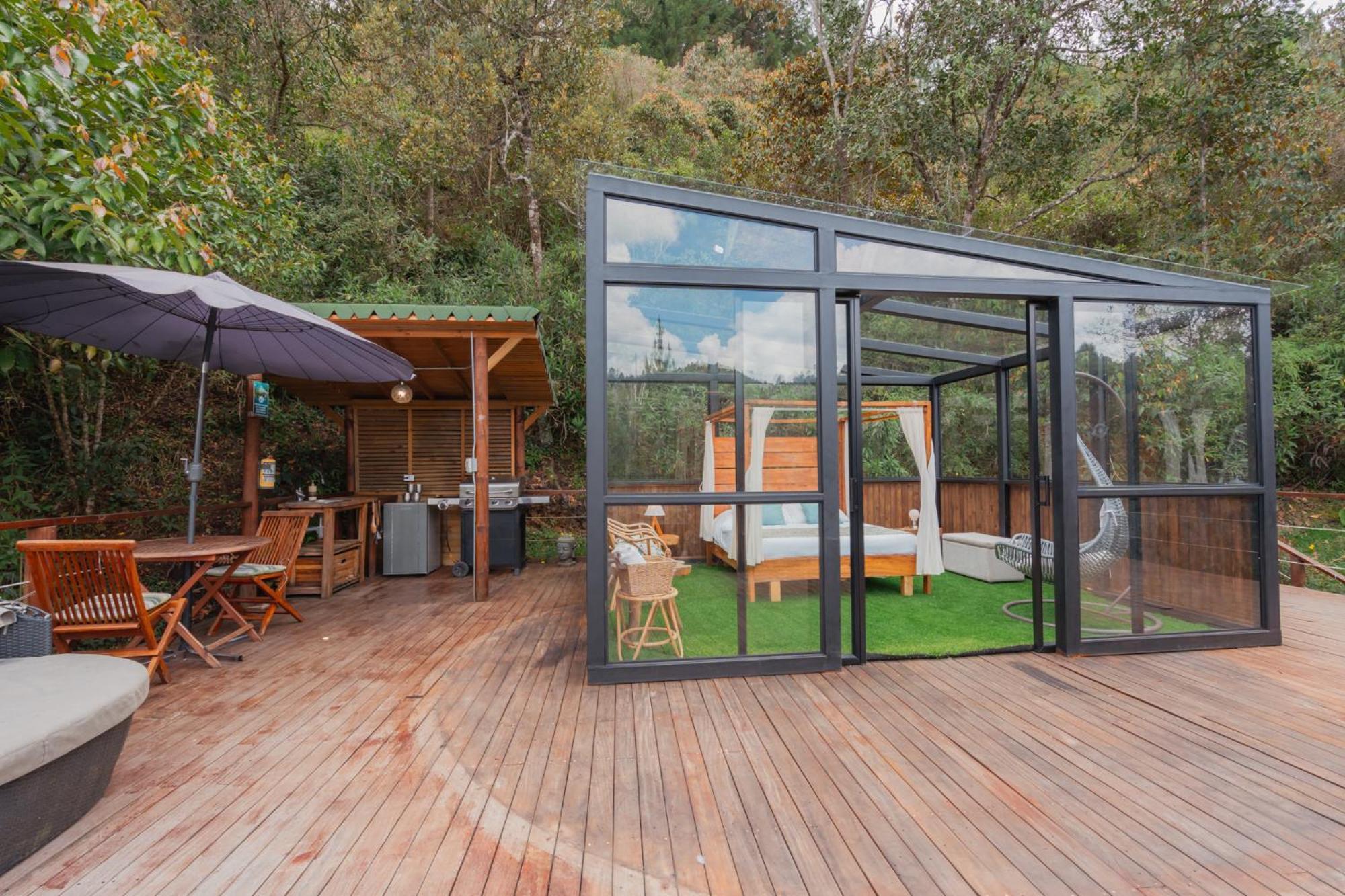 BubbleSky Glamping 40 min from Medellin Hotell El Retiro  Eksteriør bilde