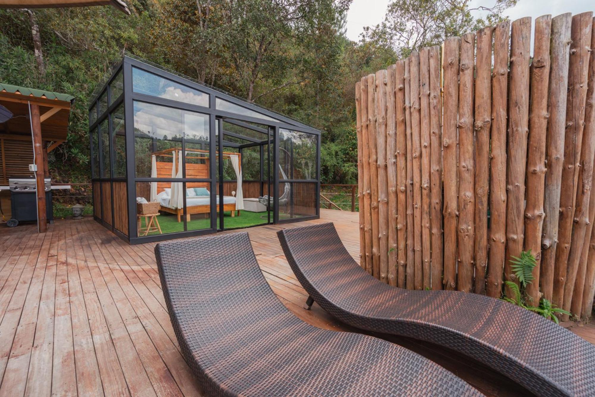BubbleSky Glamping 40 min from Medellin Hotell El Retiro  Eksteriør bilde