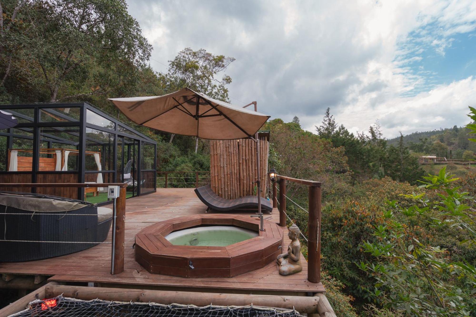 BubbleSky Glamping 40 min from Medellin Hotell El Retiro  Eksteriør bilde