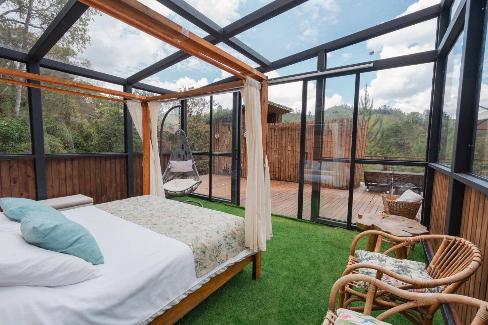 BubbleSky Glamping 40 min from Medellin Hotell El Retiro  Eksteriør bilde