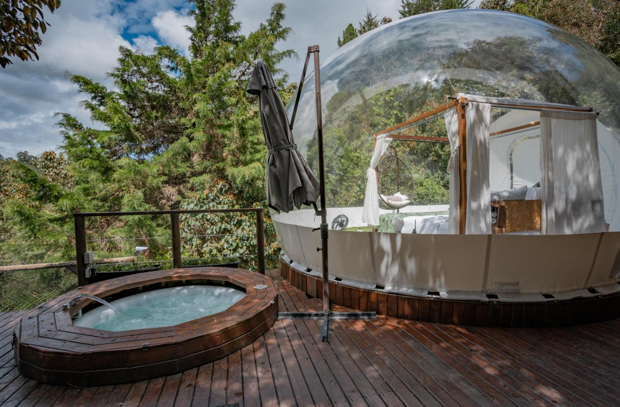 BubbleSky Glamping 40 min from Medellin Hotell El Retiro  Eksteriør bilde