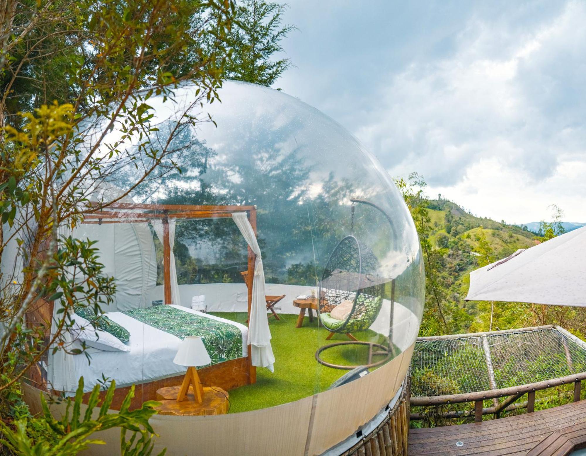 BubbleSky Glamping 40 min from Medellin Hotell El Retiro  Eksteriør bilde